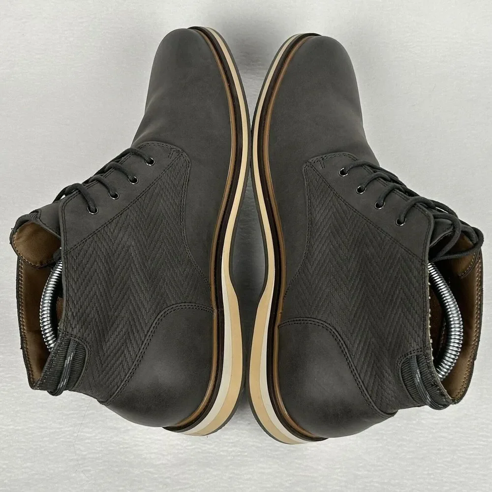 NEW HAWKER RYE Men's Nevin Chukka Boot Shoes Gray Size‎ 11.5
